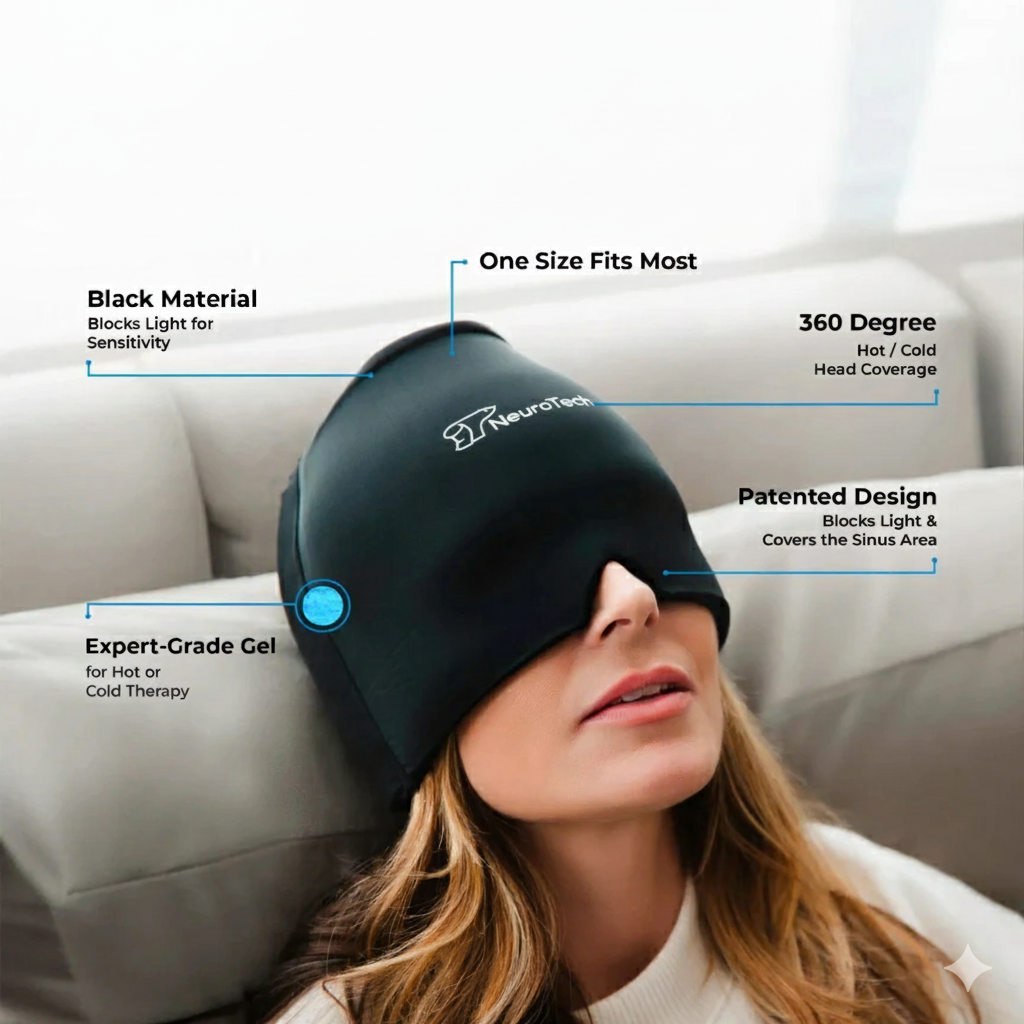 NeuroTech Migraine Relief Cap